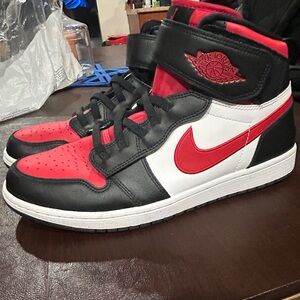 Nike Jordan 1 High FlyEase Black Red White